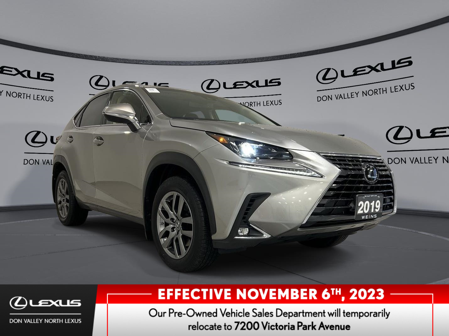 2019 Lexus NX 300 PREMIUM PKG-HEATED AND VENTED SEATS-FRONT DUAL A/C