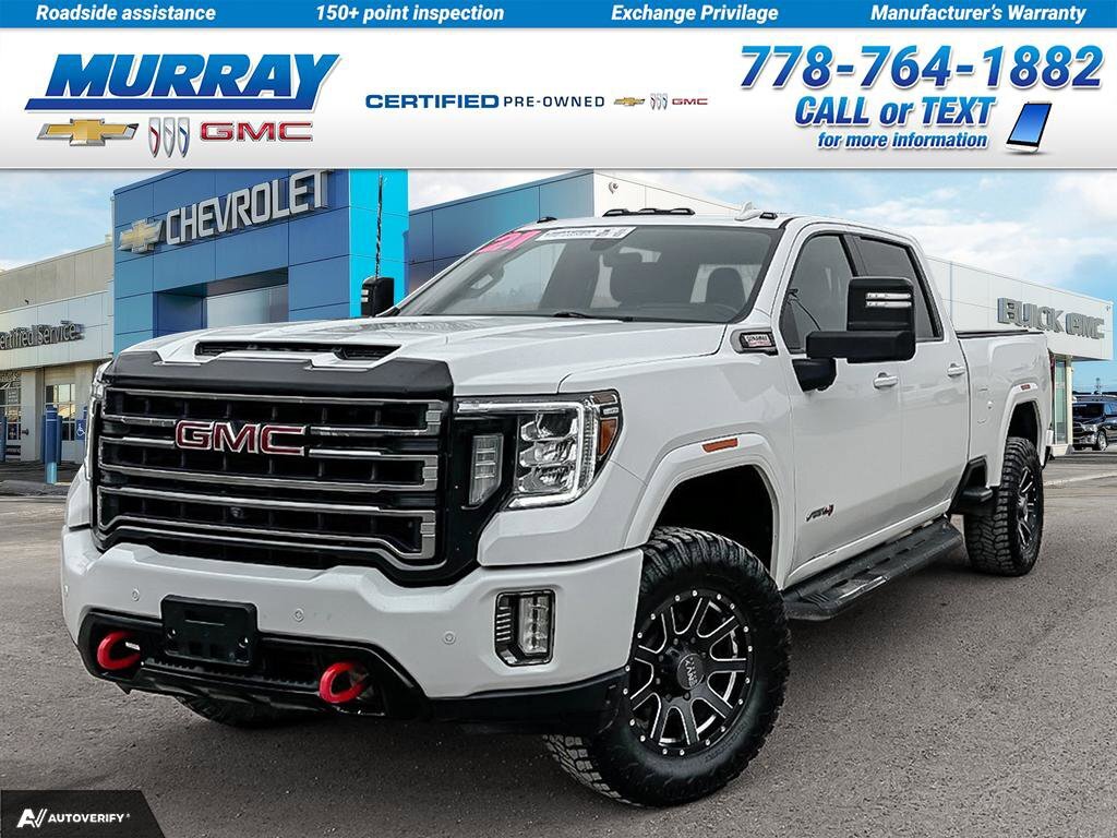 2021 GMC Sierra 3500HD AT4 | DIESEL | upgraded rims and tires | heated st