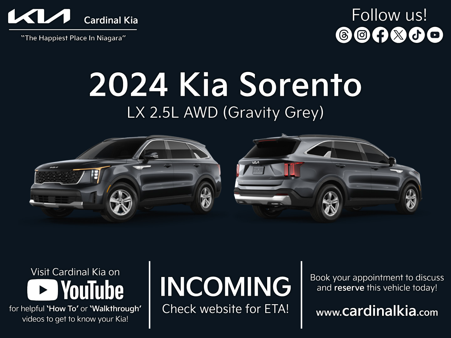 2024 Kia Sorento LX 2.5L AWD