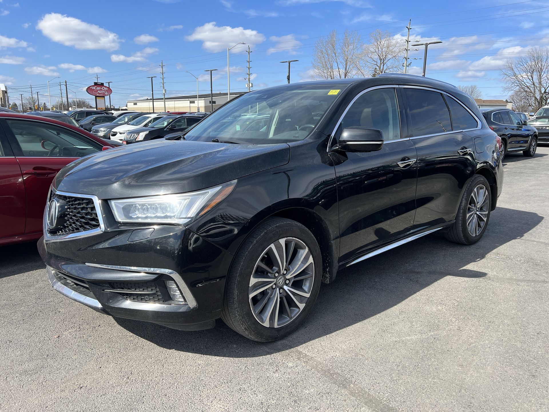 2018 Acura MDX ELITE AWD | 7-PASS | REAR DVD | LEATHER | 360 CAM