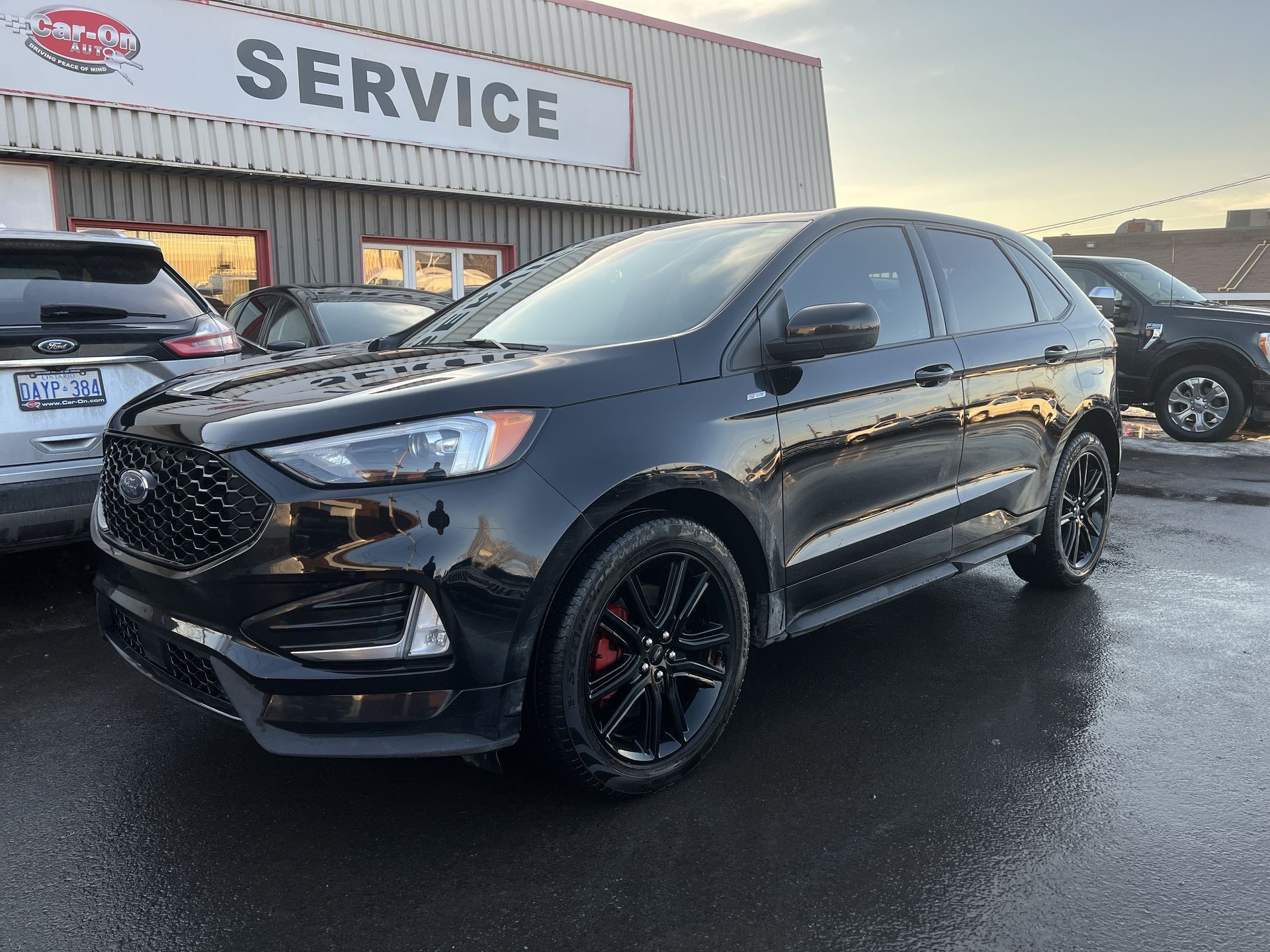 2021 Ford Edge ST-LINE AWD| PANO ROOF| HTD LEATHER| RMT START|NAV