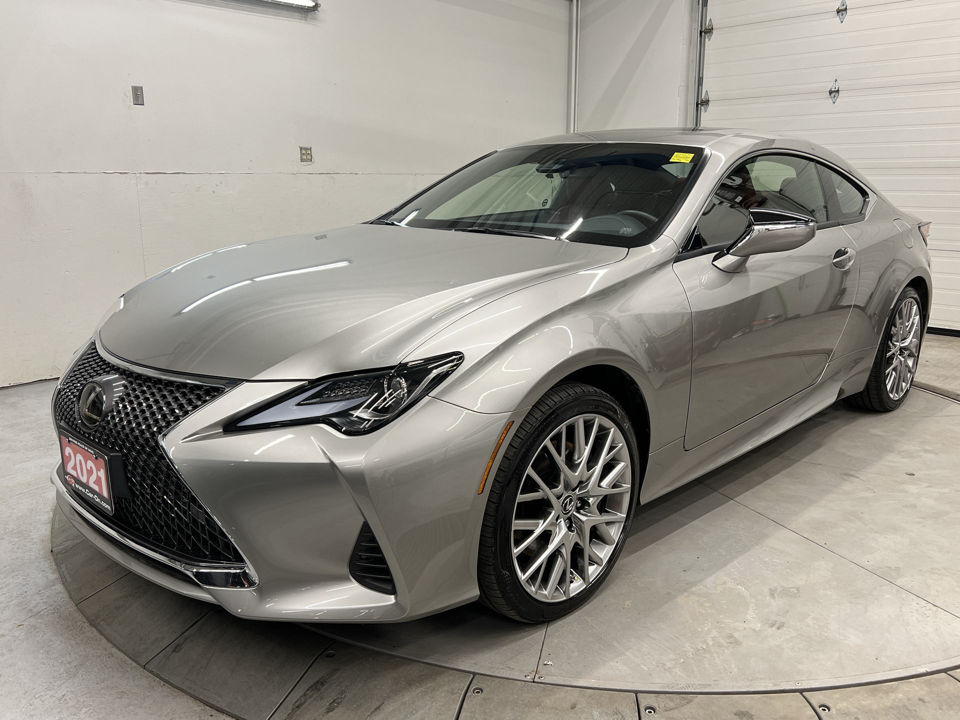 2021 Lexus RC 300 PREMIUM AWD | RED LEATHER | SUNROOF | LOW KMS!