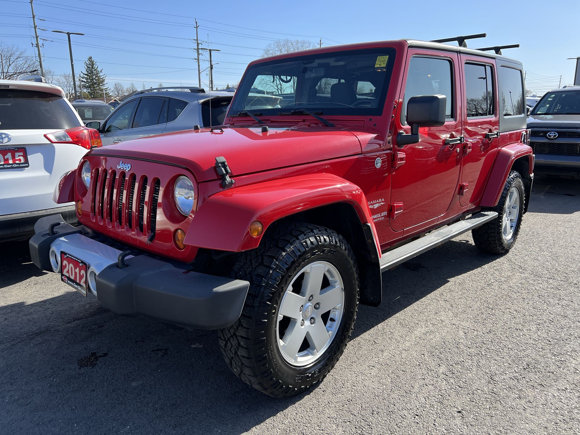 2012 Jeep WRANGLER UNLIMITED SAHARA 4x4 | HARD TOP | REMOTE START | LOW KMS!
