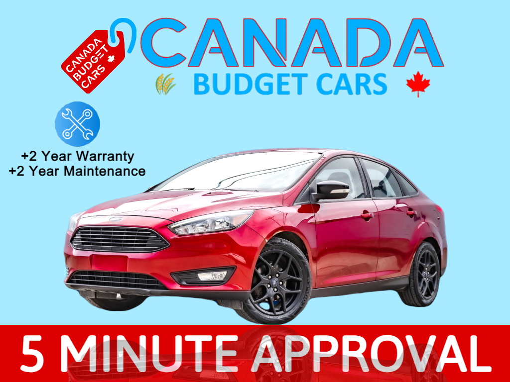 2016 Ford Focus SE | NO ACCIDENTS | LOW KMS  | B/T