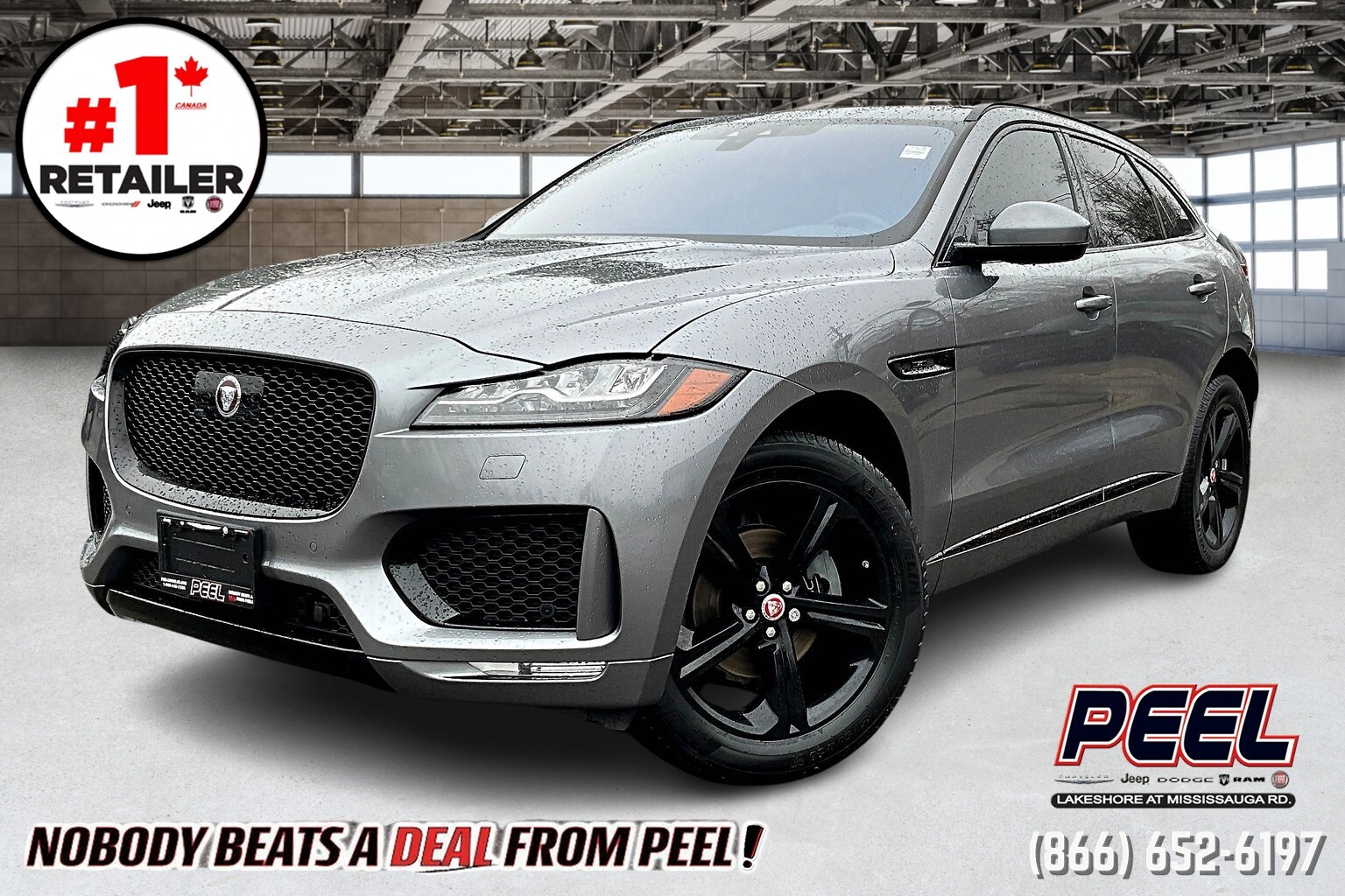 2020 Jaguar F-Pace Checkered Flag | Leather Panoroof | Meridian | AWD