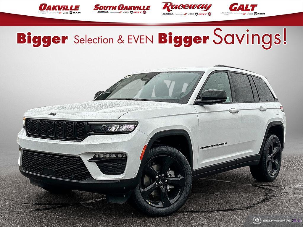 2024 Jeep Grand Cherokee LIMITED | 4X4 | WHITE | PANO SUNROOF | V6 |