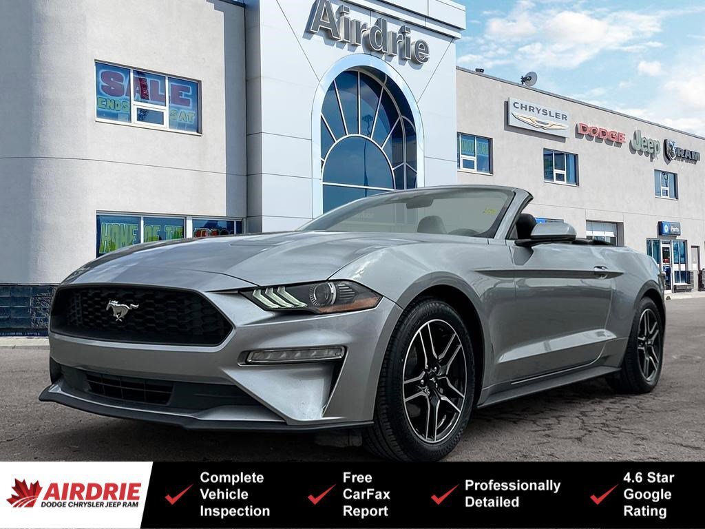 2023 Ford Mustang I4CV | Convertible | Leather Seats | Vented Seats