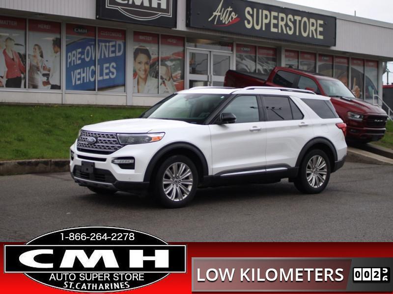 2020 Ford Explorer Limited  360-CAM ADAP-CC PANO-ROOF