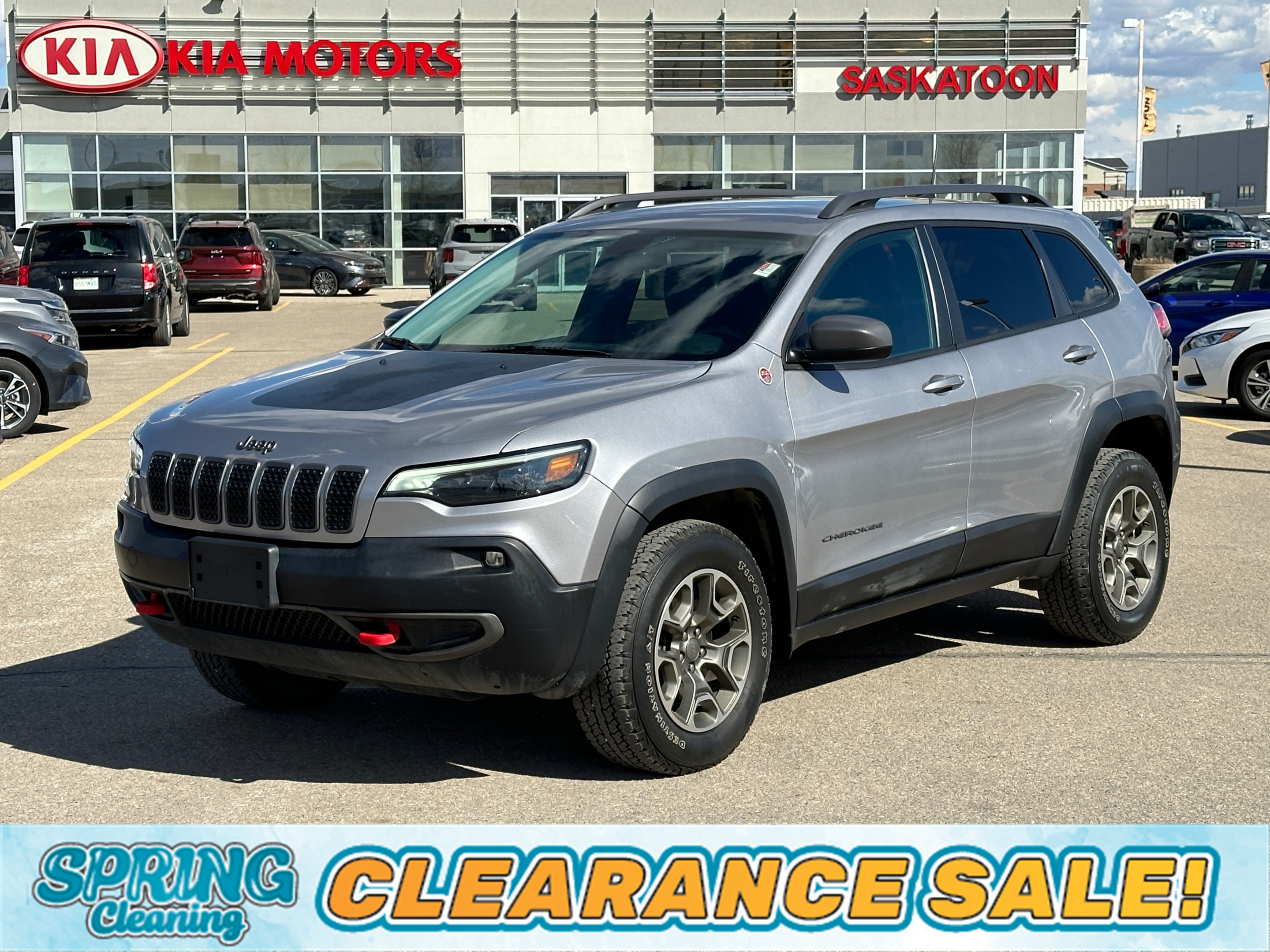 2020 Jeep Cherokee Trailhawk, ACCIDENT FREE, TOUCHSCREEN, BACKUP CAM 