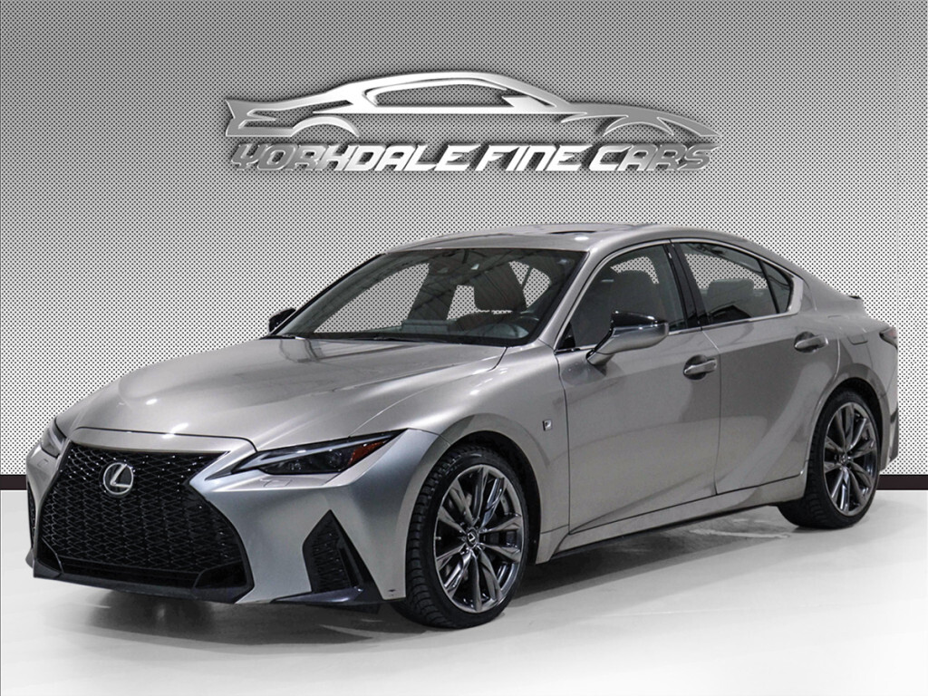 2021 Lexus IS IS300 AWD / F Sport 2 / Red Int / Vented Seats / N