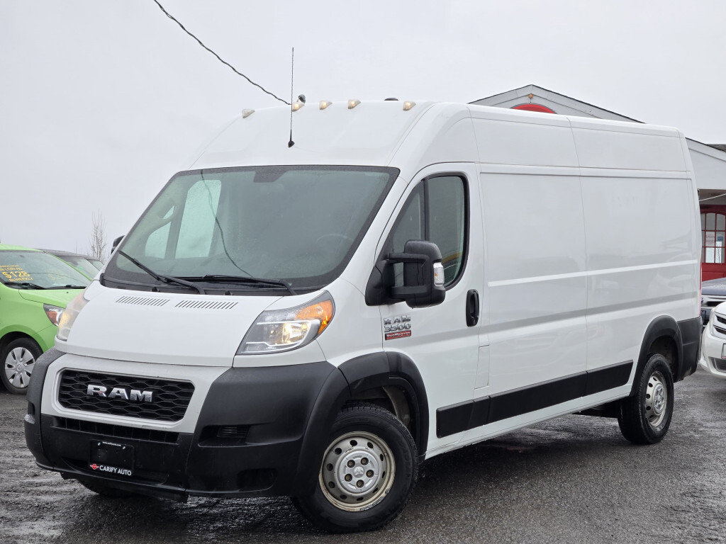 2019 Ram ProMaster Cargo Van 3500 High Roof 159 WB WITH SAFETY