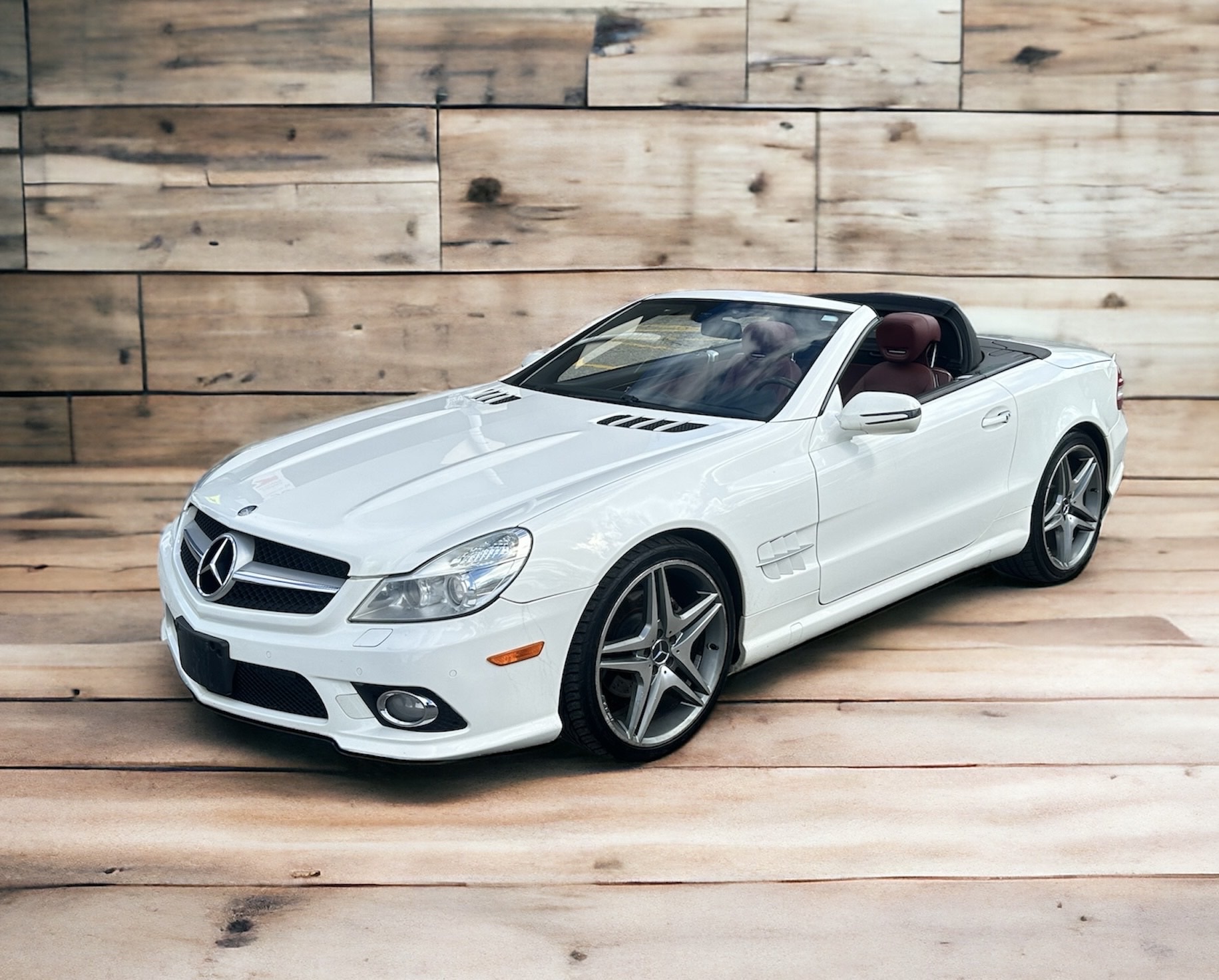 2009 Mercedes-Benz SL-Class SL550 ~ Roadster ~ RED LEATHER ~ SAFETY INCLUDED