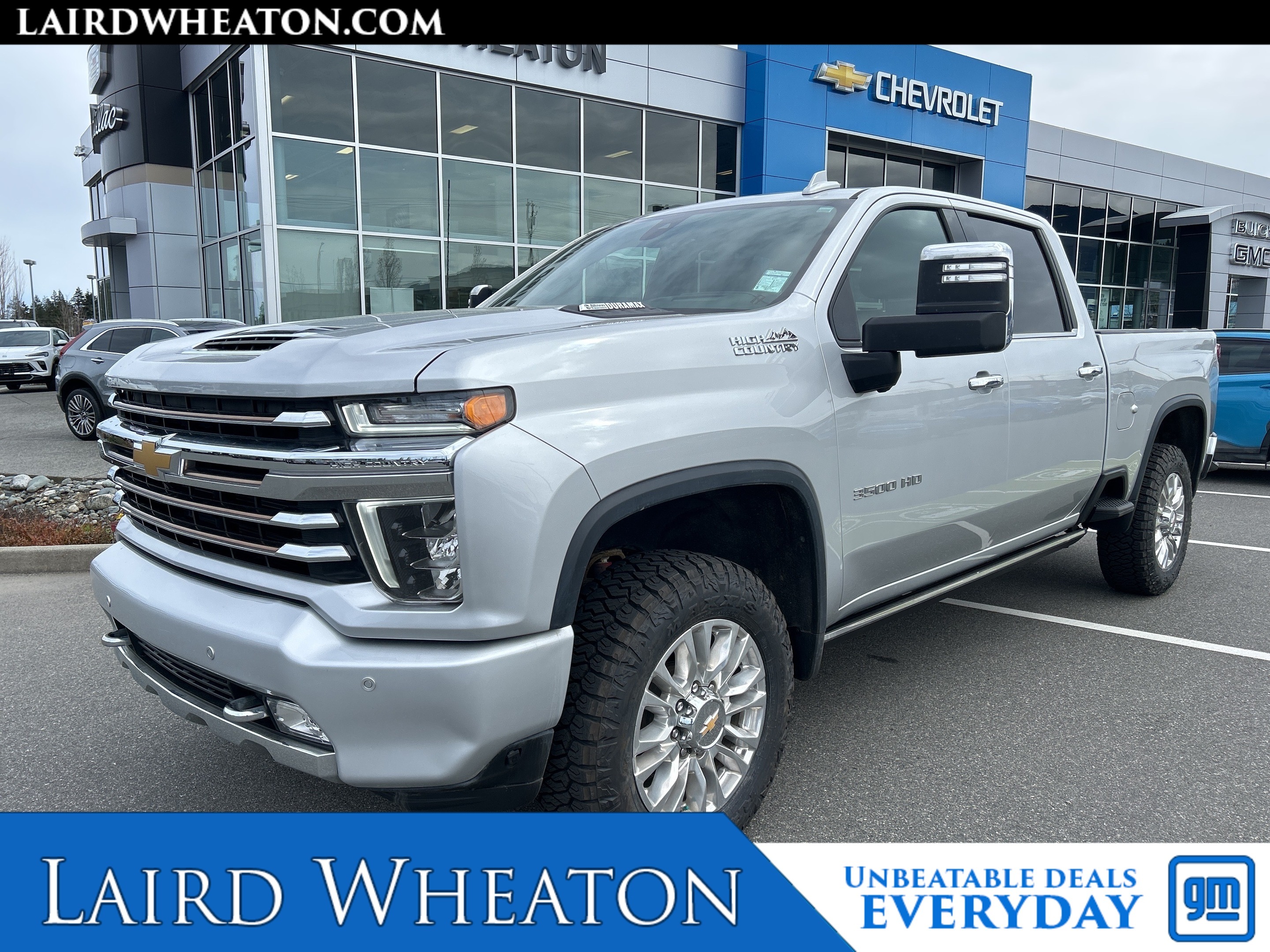 2022 Chevrolet SILVERADO 3500HD High Country 4X4, Diesel, Leather, Heated Seats