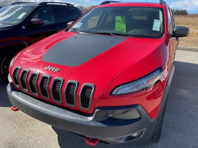 2017 Jeep Cherokee LEATHER, SUNROOF,REMOTE START,FULLY INSPECTED
