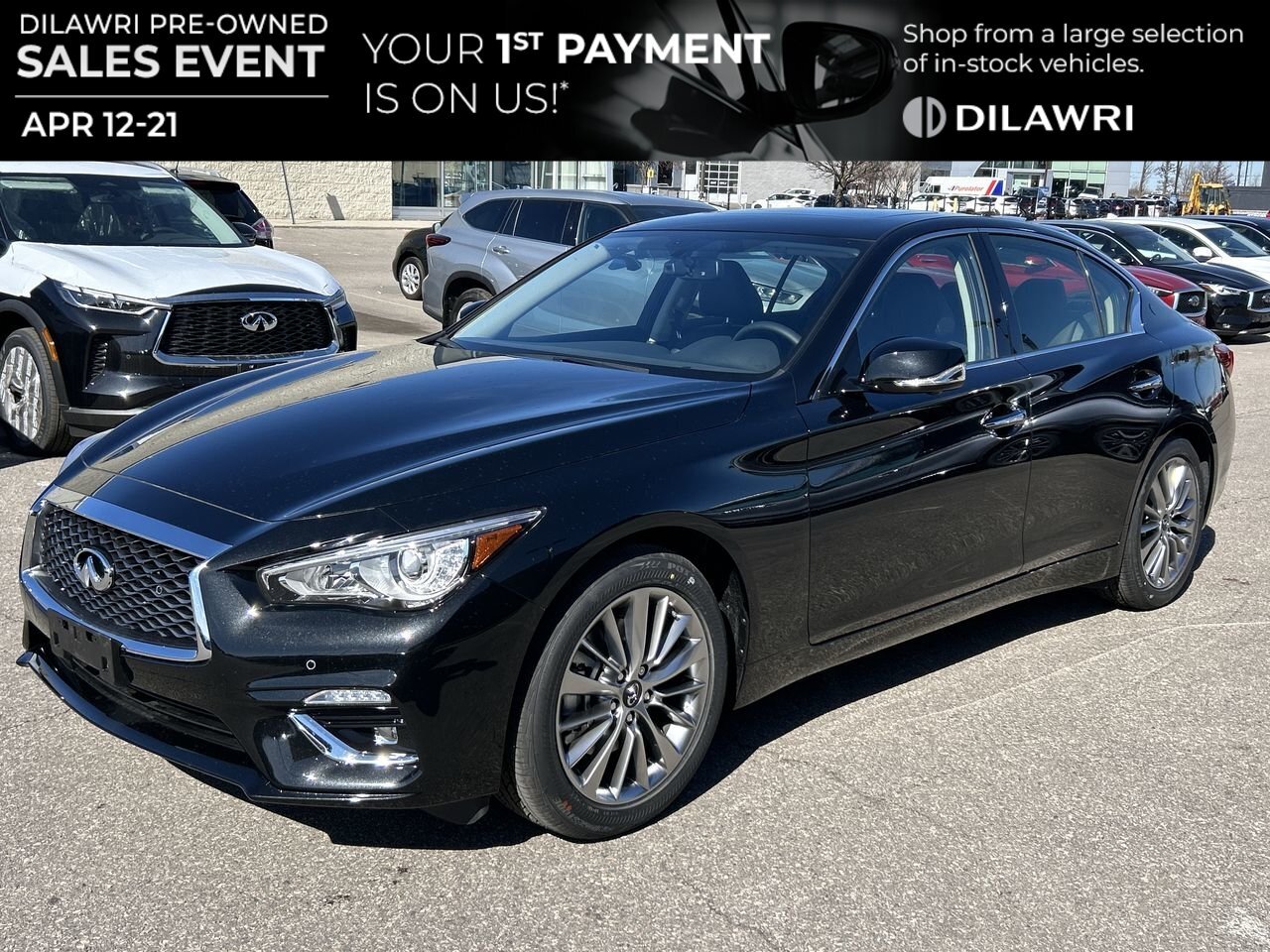 2024 Infiniti Q50 LUXE Rates as low as 3.99%