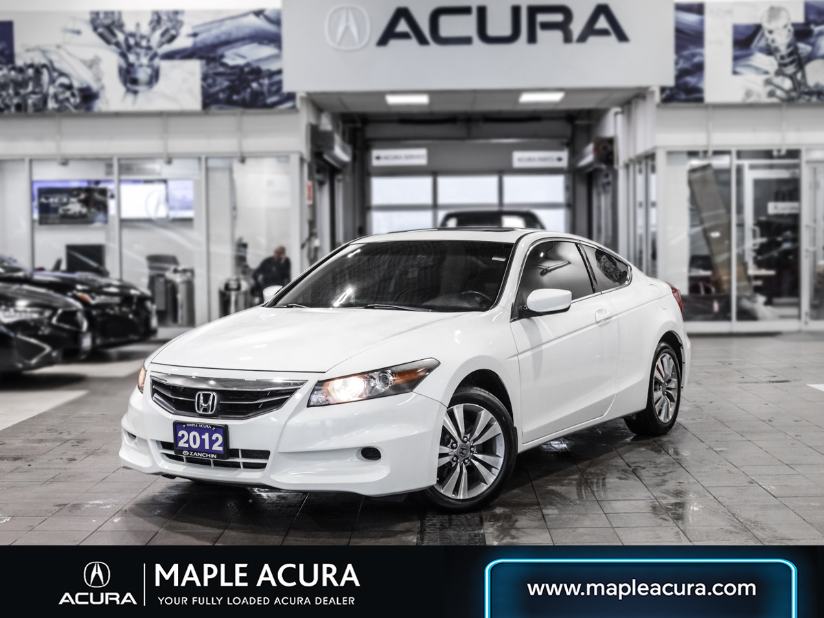 2012 Honda Accord Coupe EX-L w-Navi | No Accidents | Safety, Certified