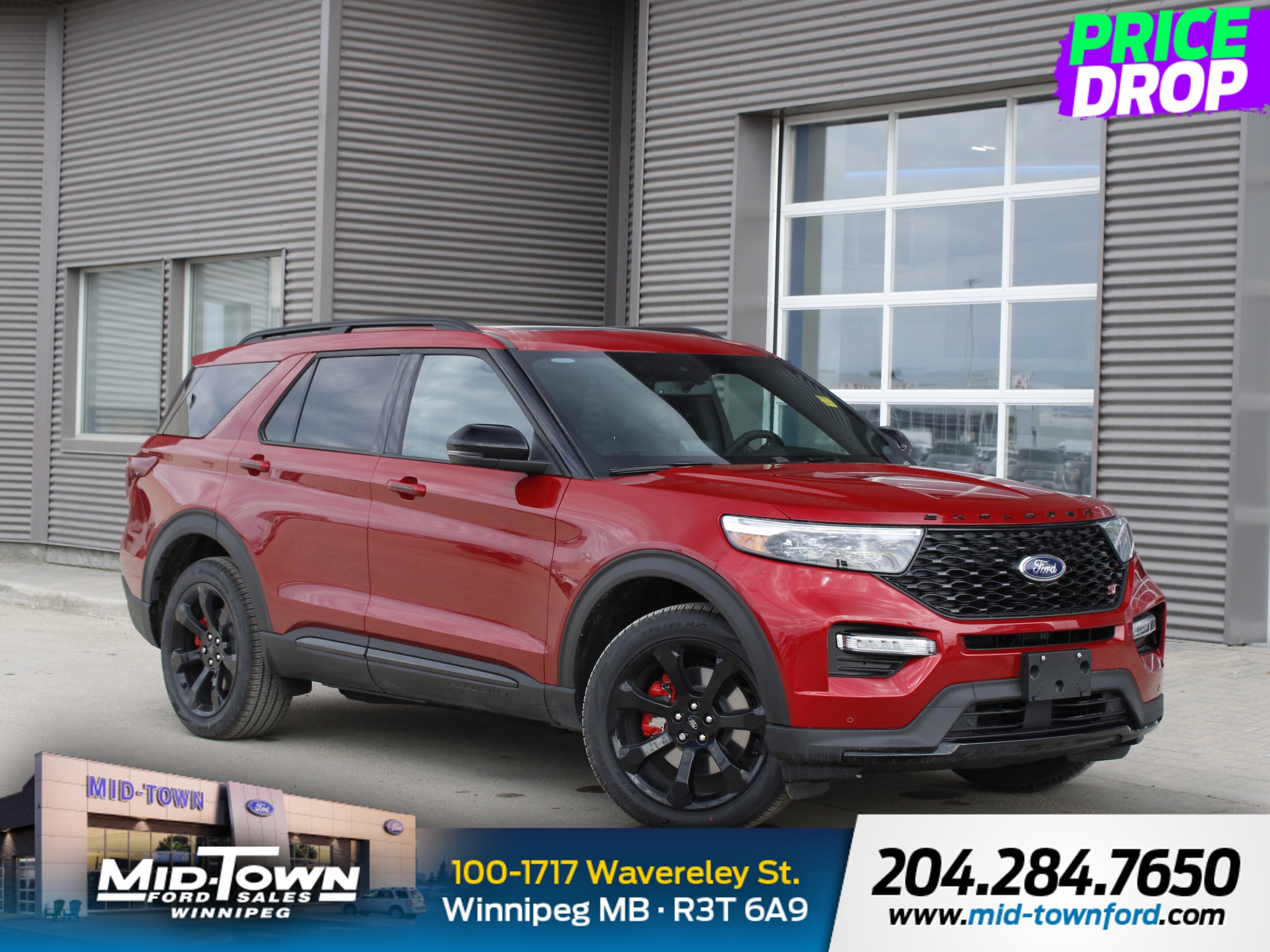 2024 Ford Explorer ST | Heated/Cooled Seats | Reverse Camera 