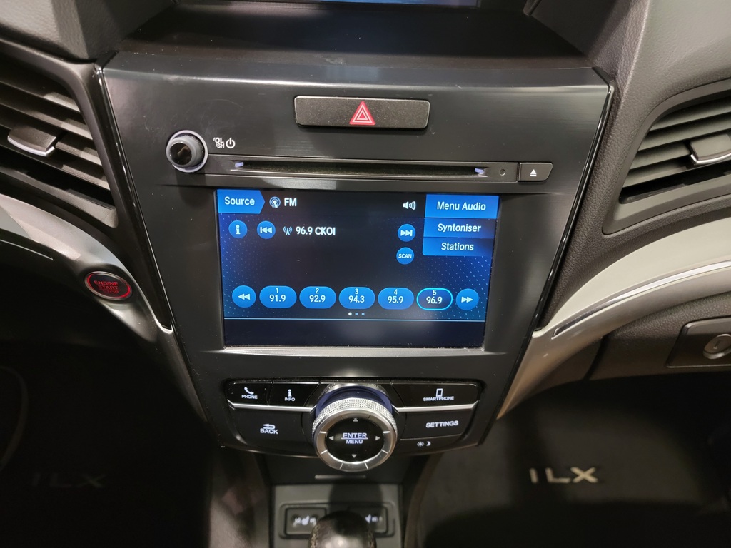 Acura ILX 2019 Air conditioner, CD player, Electric mirrors, Power Seats, Heated seats, Leather interior, Electric lock, Power sunroof, Speed regulator, Bluetooth, , rear-view camera, Steering wheel radio controls