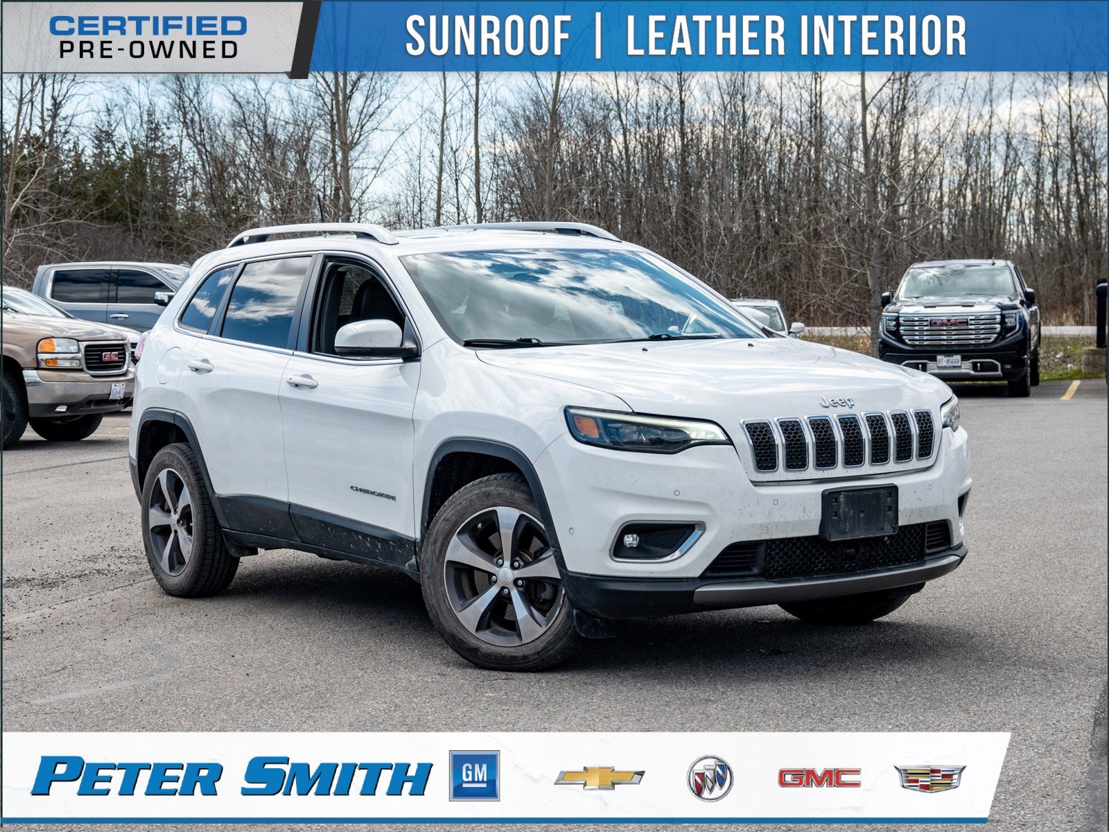 2019 Jeep Cherokee Limited - 3.2L Pentastar VVT V6 w/ESS | Sunroof | 