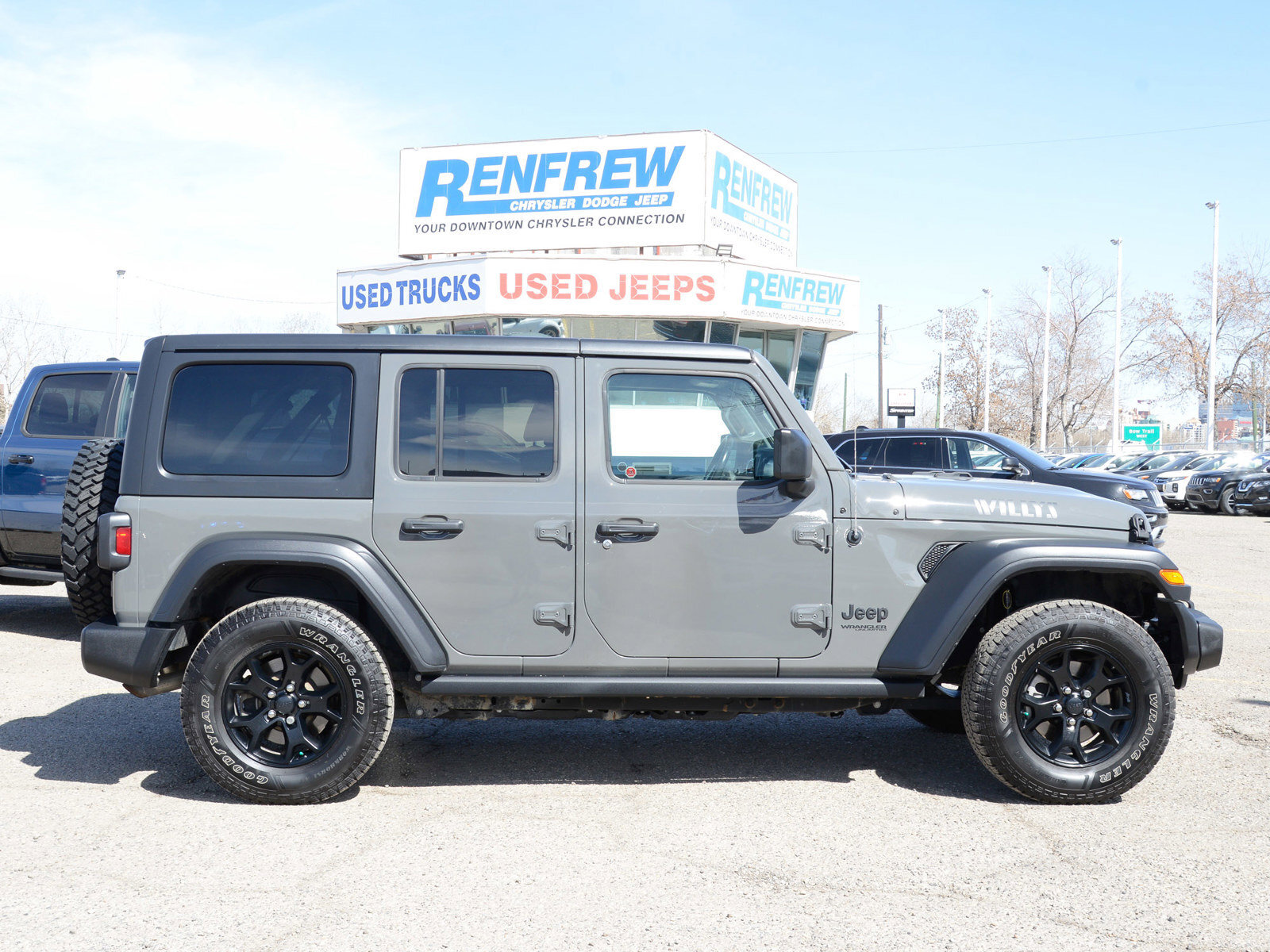 2020 Jeep WRANGLER UNLIMITED Willys 4x4, Heated Seats, Remote Start,