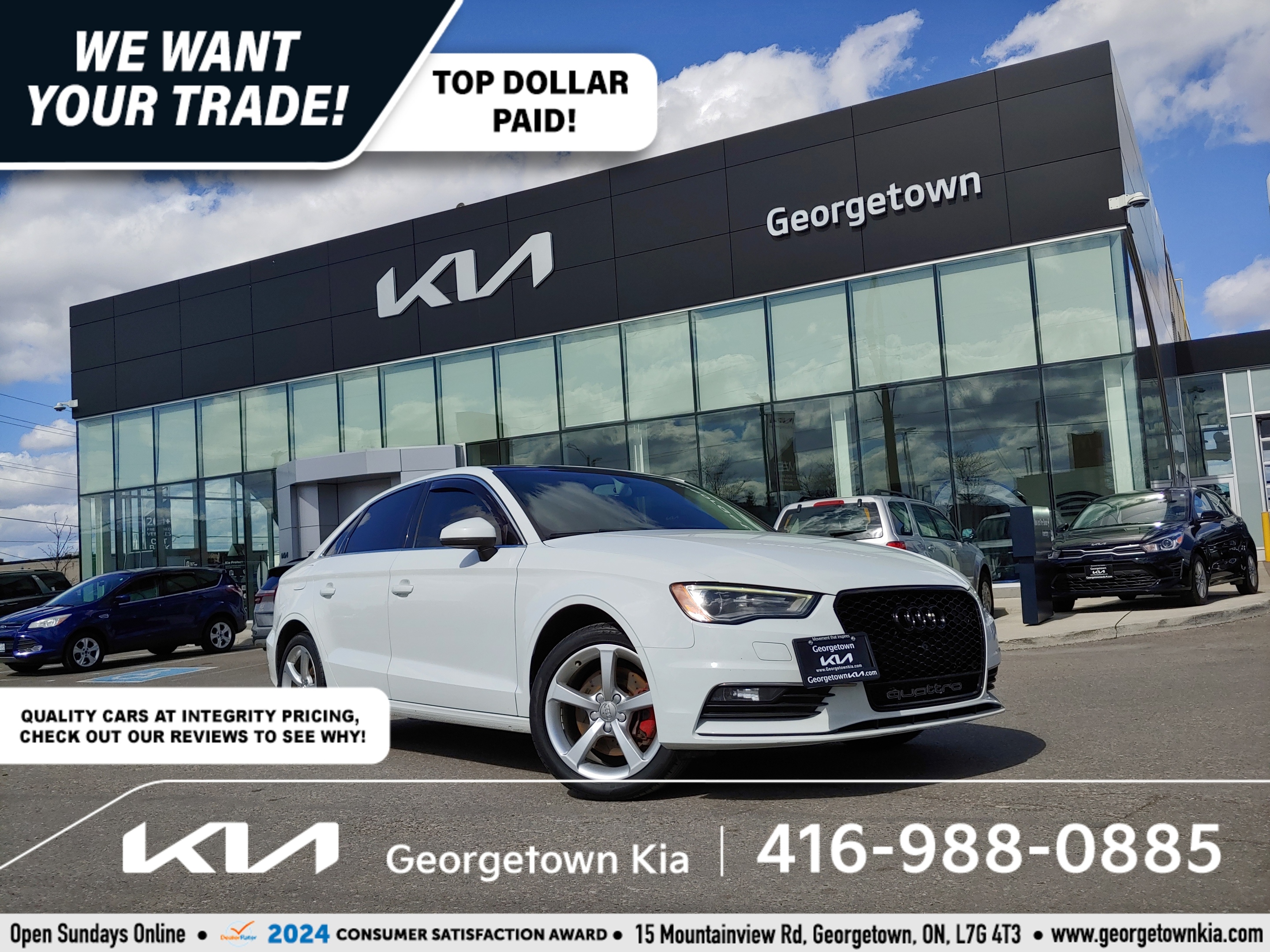 2015 Audi A3 WHOLESALE TO THE PUBLIC | YOU CERTIFY YOU SAVE