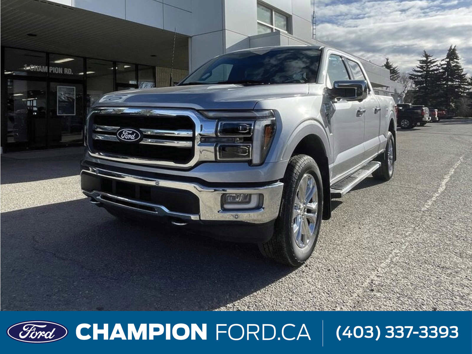 2024 Ford F-150 LARIAT - ICONIC SILVER