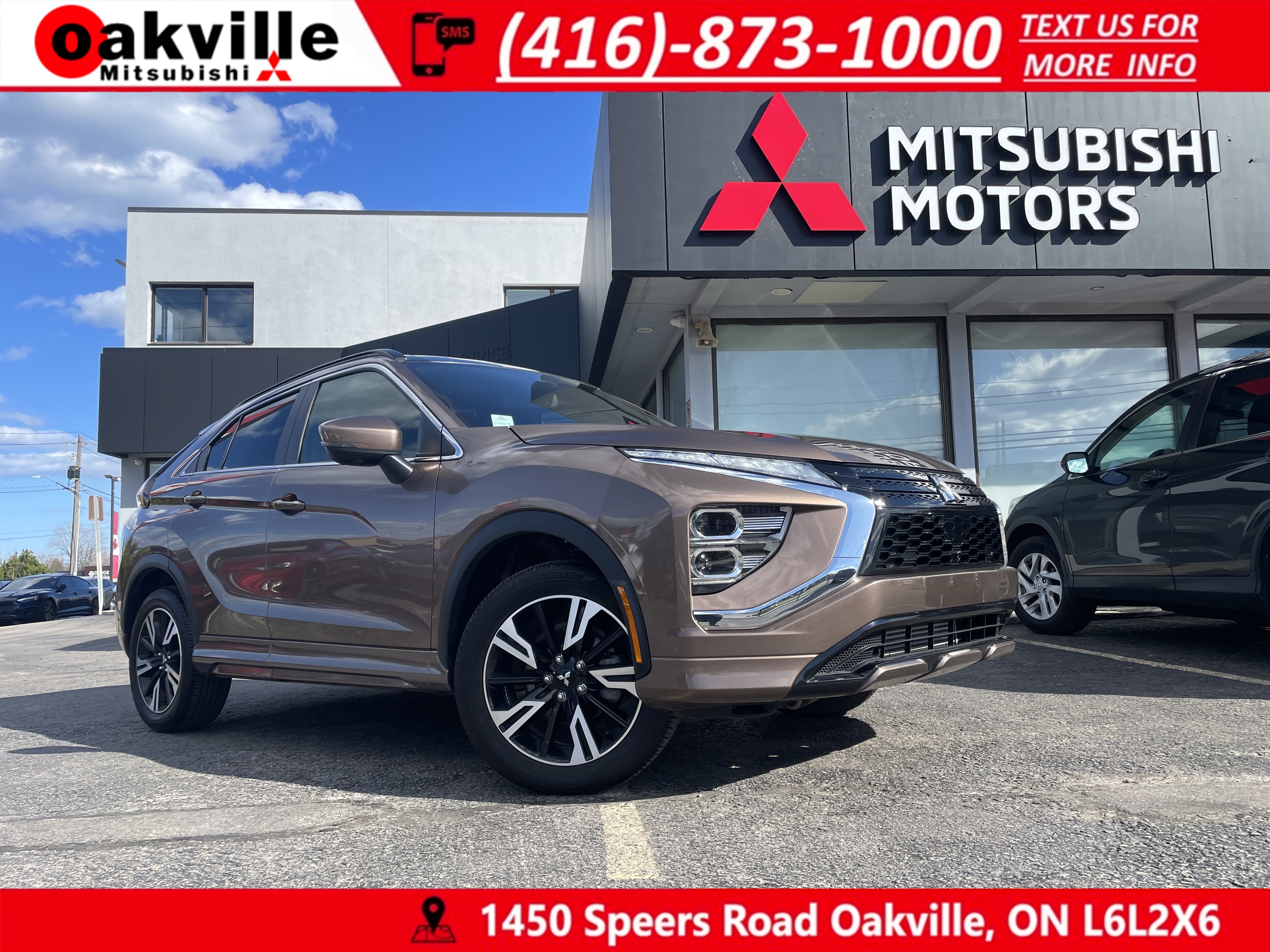 2023 Mitsubishi Eclipse Cross CPO | GT | S-AWC | HUD | RATES AS LOW AS 0.90% 