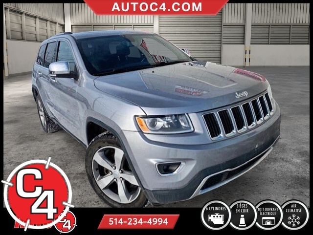 2015 Jeep Grand Cherokee LIMITED 4X4 CUIR TOIT NAVY