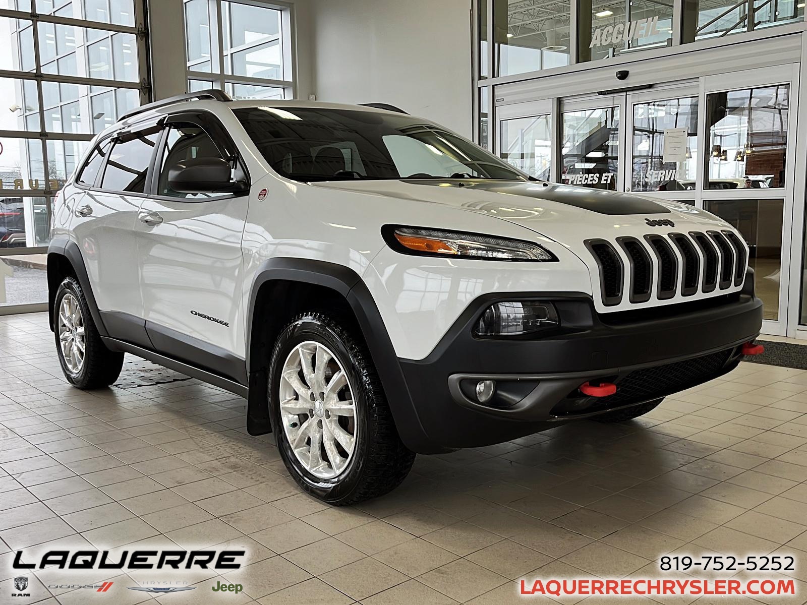 2016 Jeep Cherokee TRAILHAWK / CUIR / 4X4 / TEMPS FROID