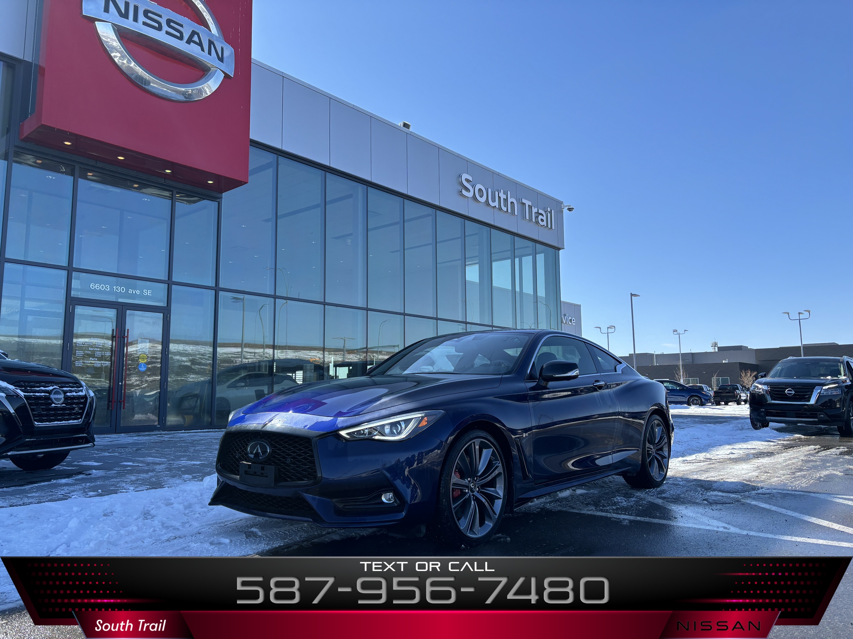 2022 Infiniti Q60 Red Sport I-LINE ProACTIVE AWD *LOW KMS*