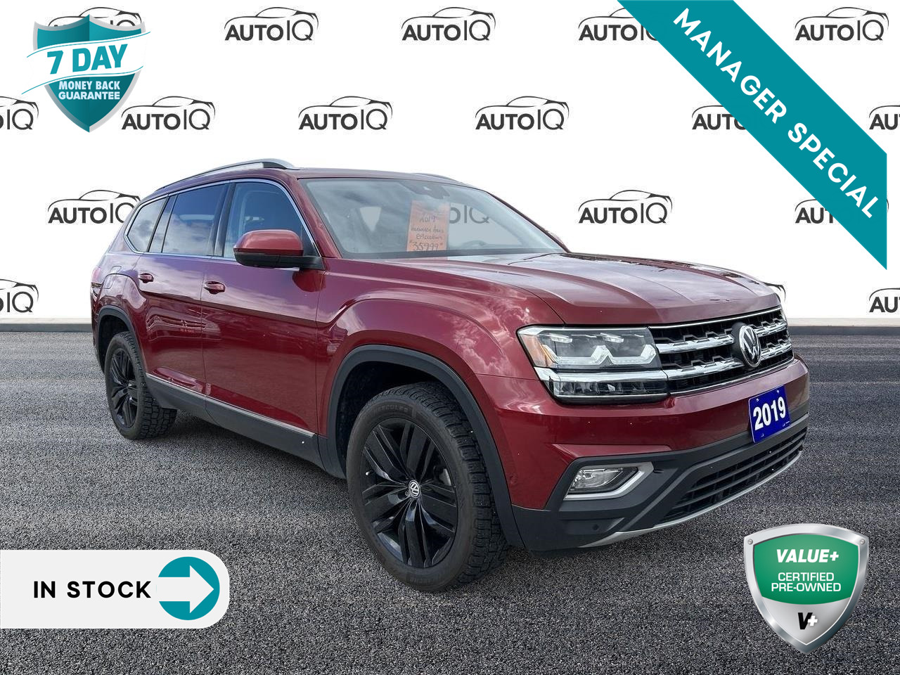2019 Volkswagen Atlas 3.6 FSI Execline | SPRING PRICE | TWO SETS OF TIRE