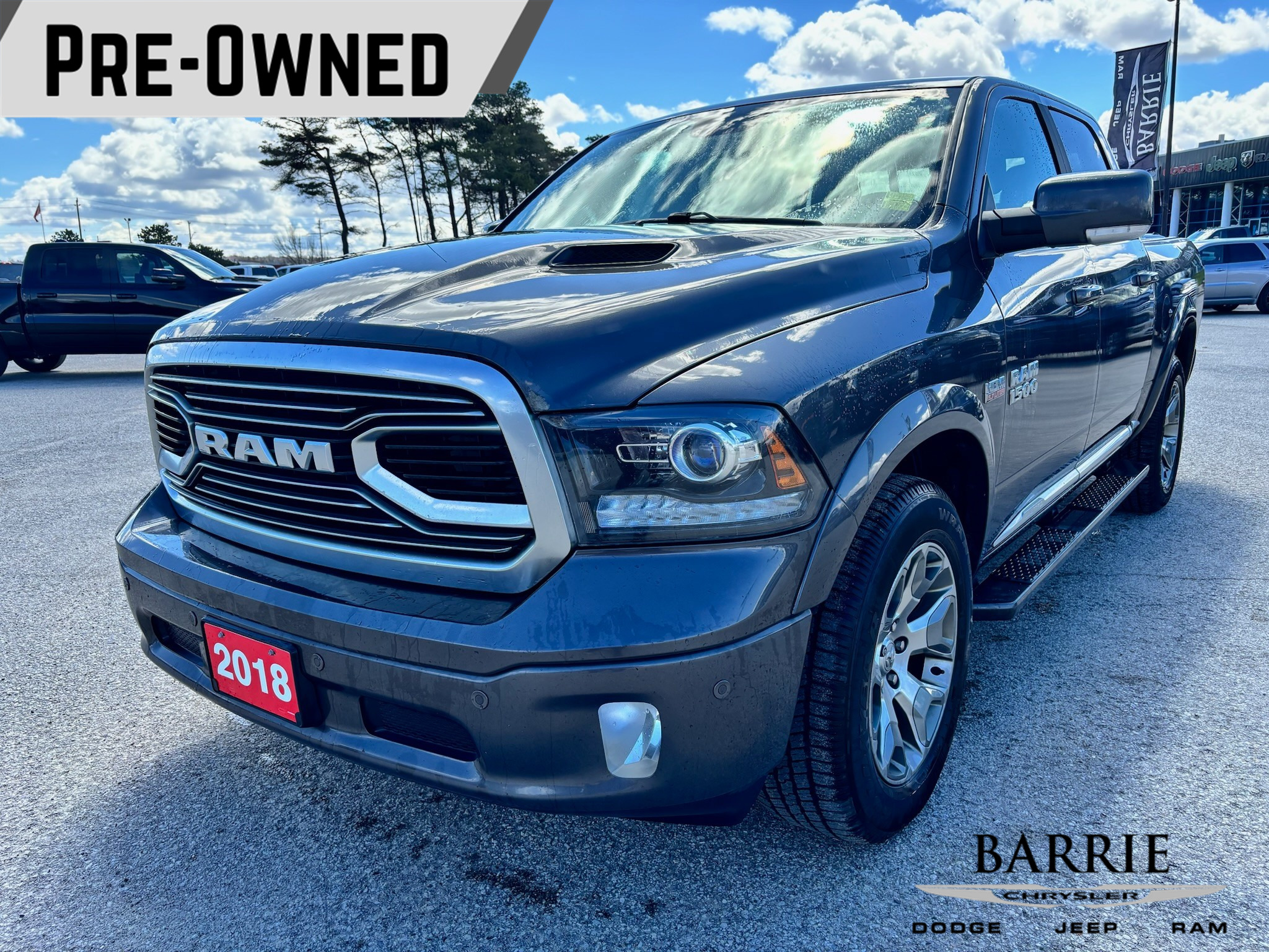 2018 Ram 1500 Longhorn LIMITED TUNGSTEN EDITION I FRONT HEATED A