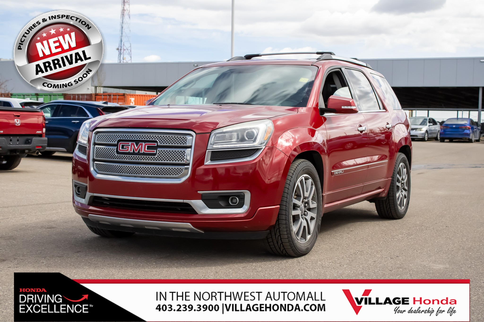 2013 GMC Acadia Denali LOCAL! ONE OWNER! DENALI! COOLED FRONT SEAT