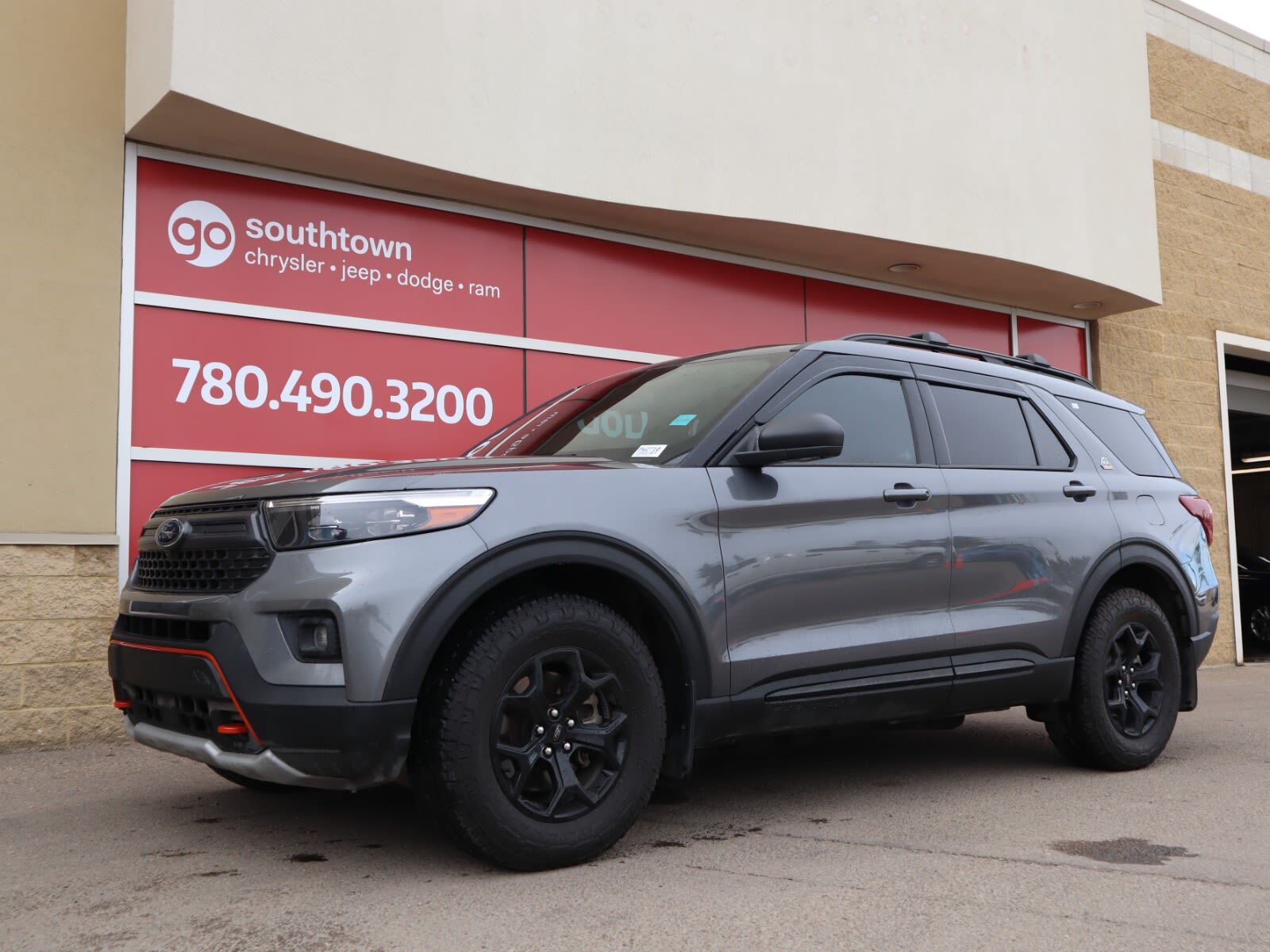 2022 Ford Explorer TIMBERLINE IN GRAY METALLIC EQUIPPED WITH A 2.3L T