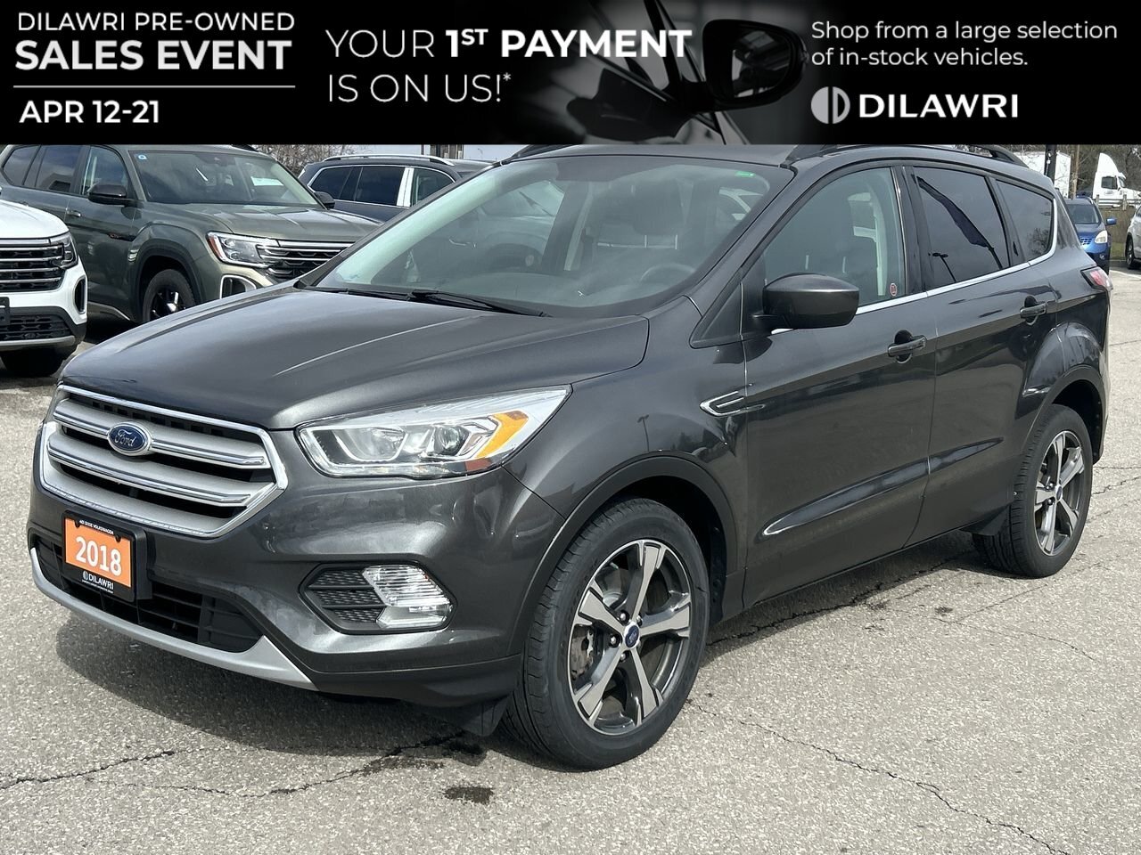 2018 Ford Escape SEL Clean Carfax| AWD| Alloy Wheels| Heated Seats|