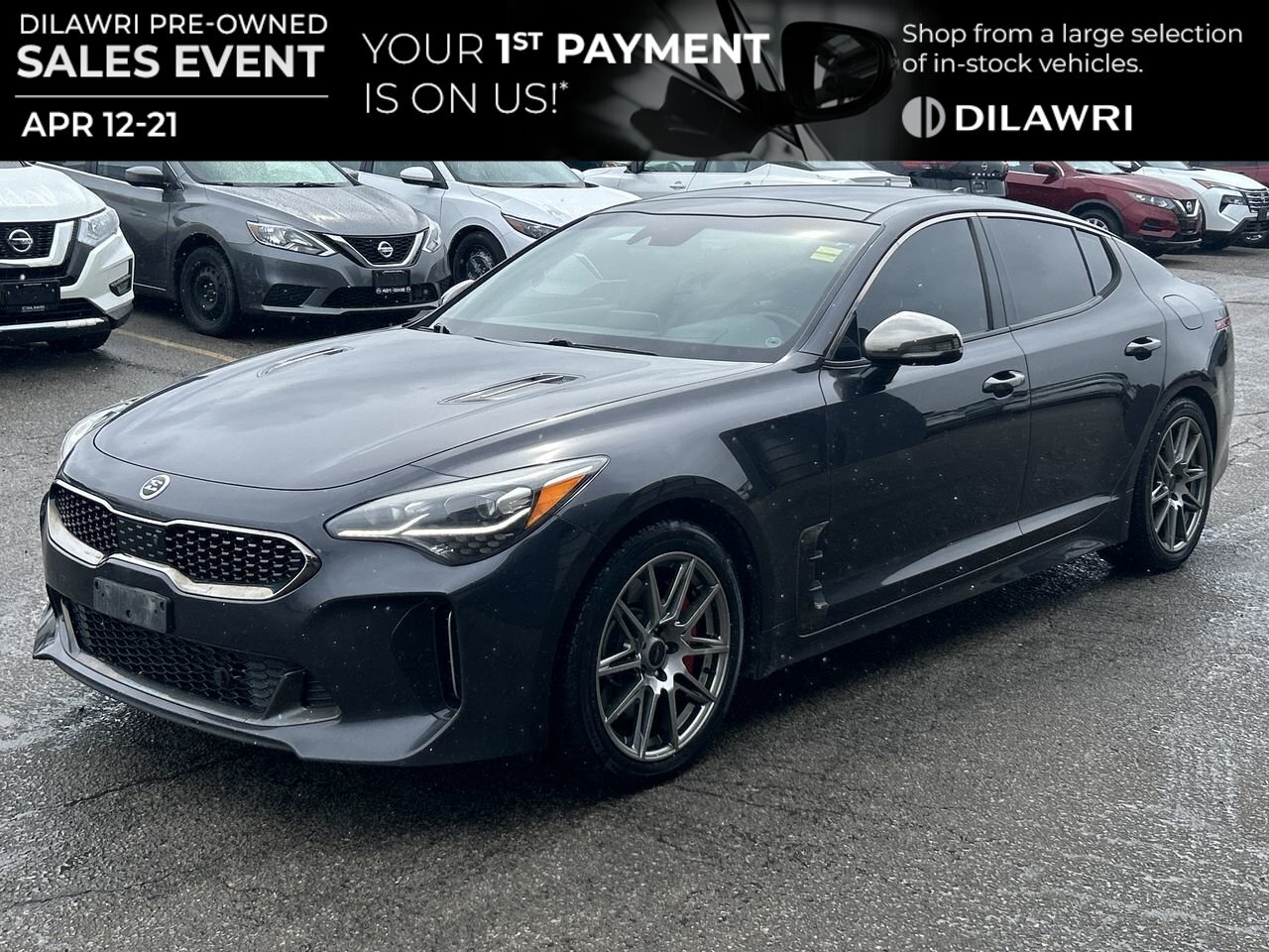 2018 Kia Stinger GT Limited 2 SETS OF TIRES/RIMS | RED INTERIOR / 