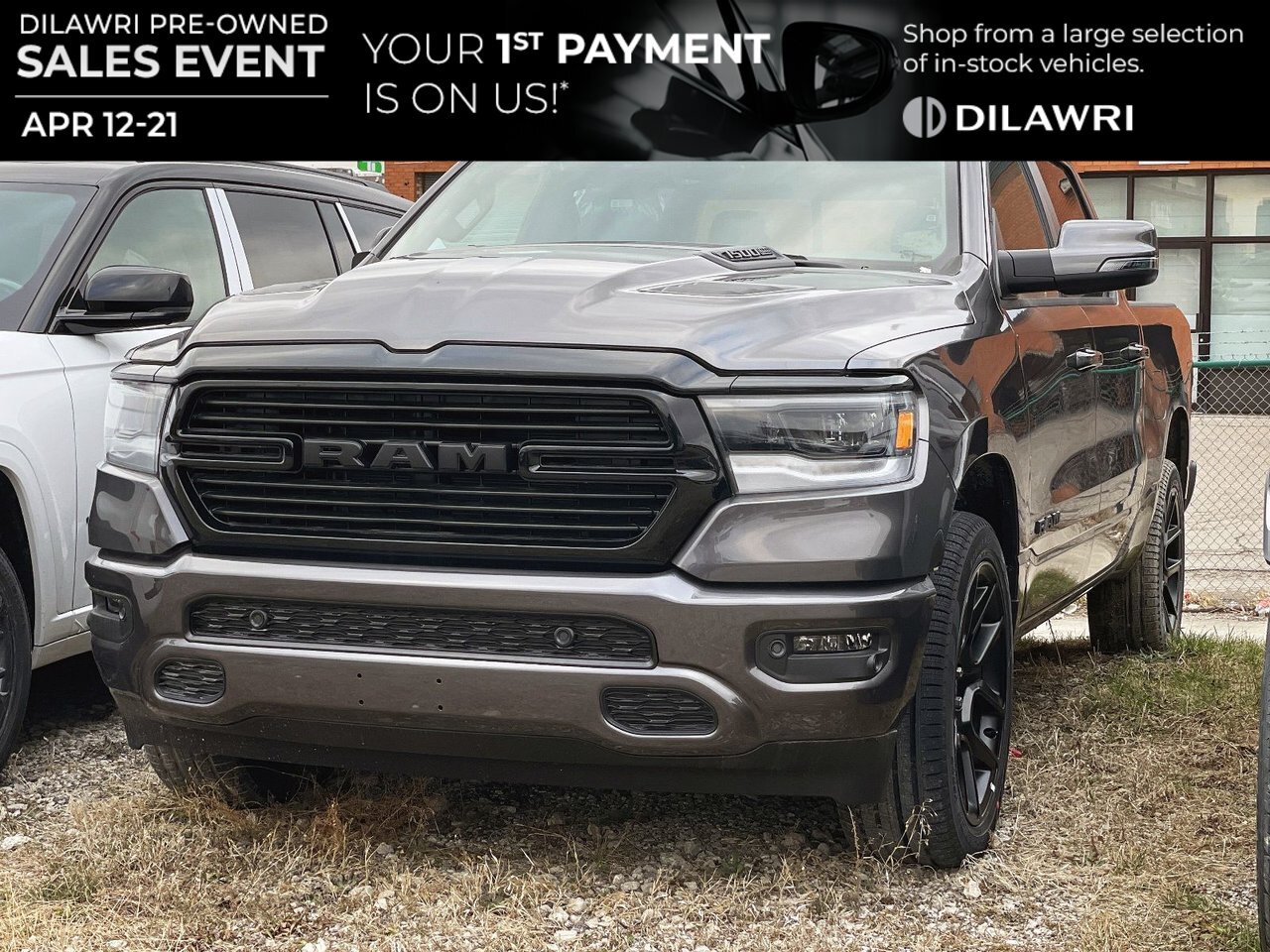 2023 Ram 1500 Crew Cab Sport SWB Includes Immobilizer | Save On Insurance