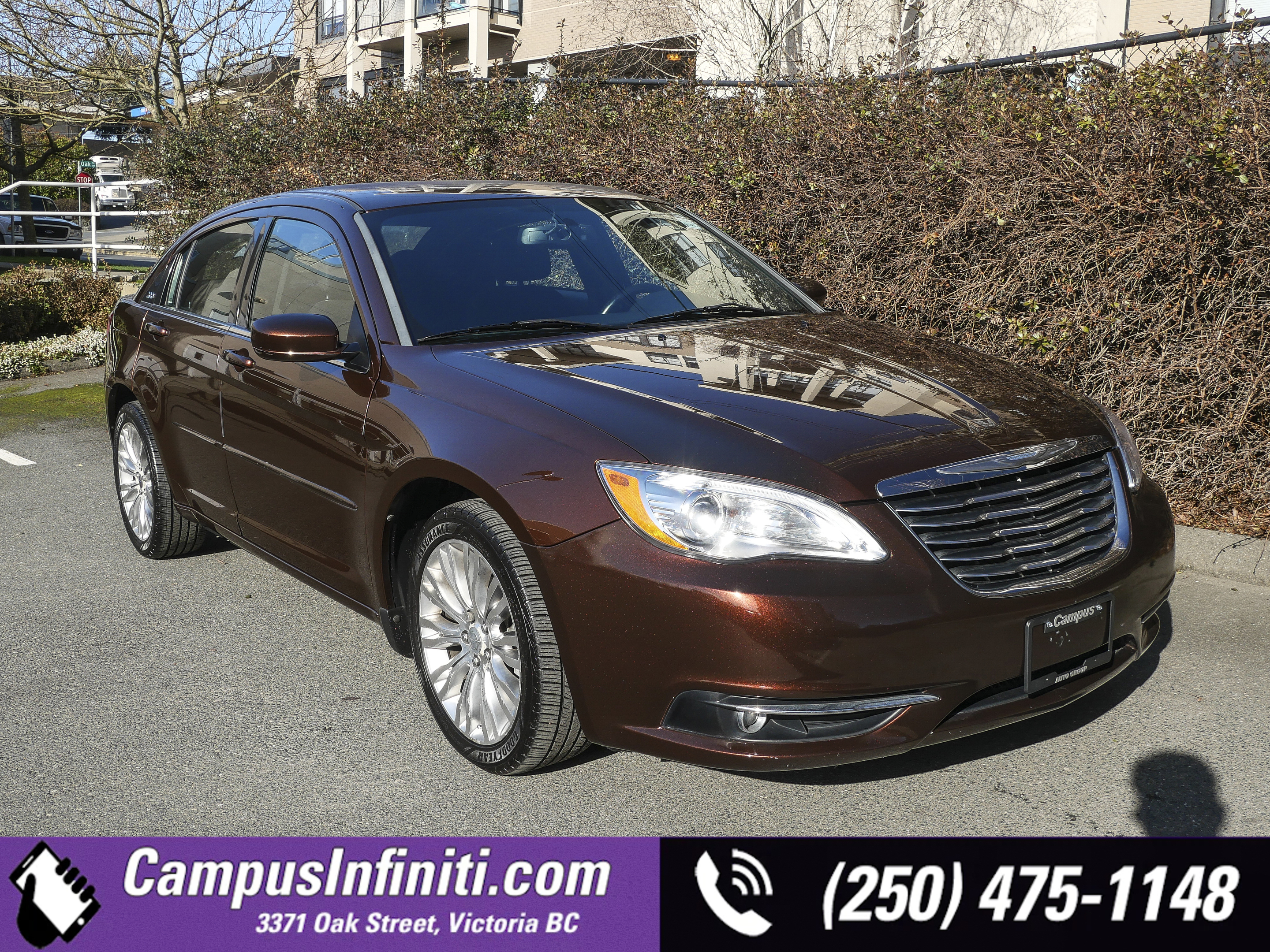 2012 Chrysler 200 Touring | Heated Front Seats | Block Heater | 