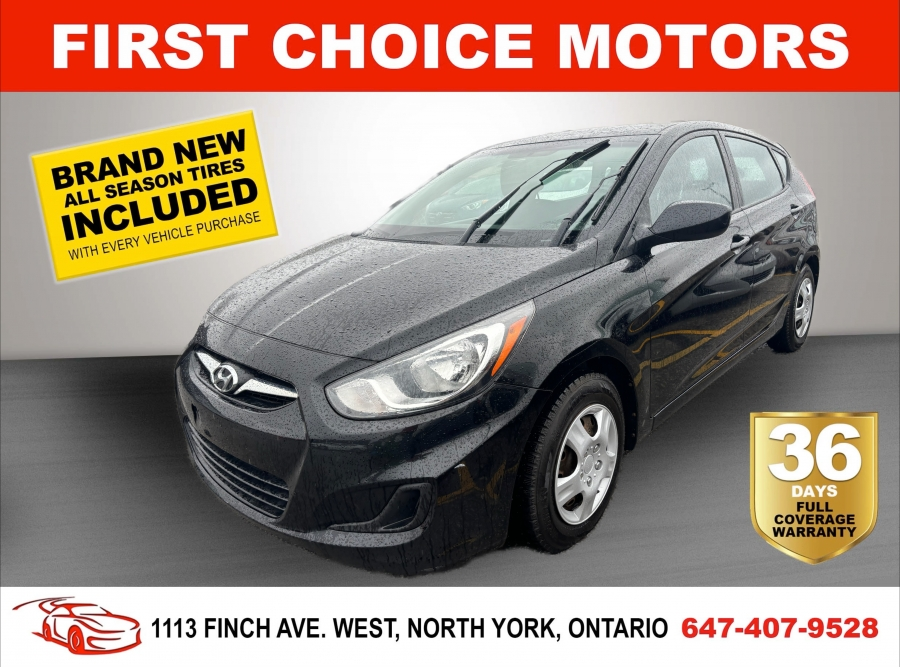 2013 Hyundai Accent GL ~MANUAL, FULLY CERTIFIED WITH WARRANTY!!!~