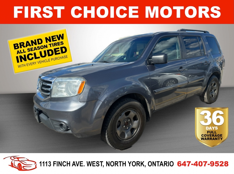 2015 Honda Pilot LX 4WD ~AUTOMATIC, FULLY CERTIFIED WITH WARRANTY!!