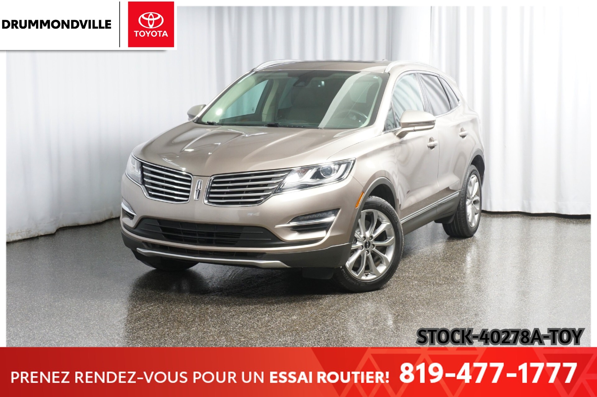 2018 Lincoln MKC TOIT PANORAMIQUE   +  (280 CHEVAUX ECOBOOST!)