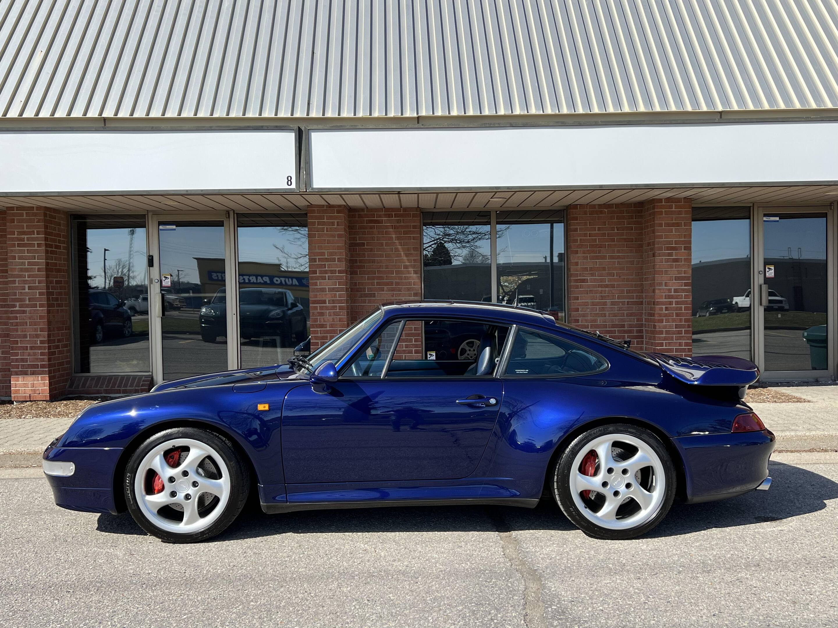 1996 Porsche 911 Turbo X50 Powerkit / Iris Blue / Sport Seats