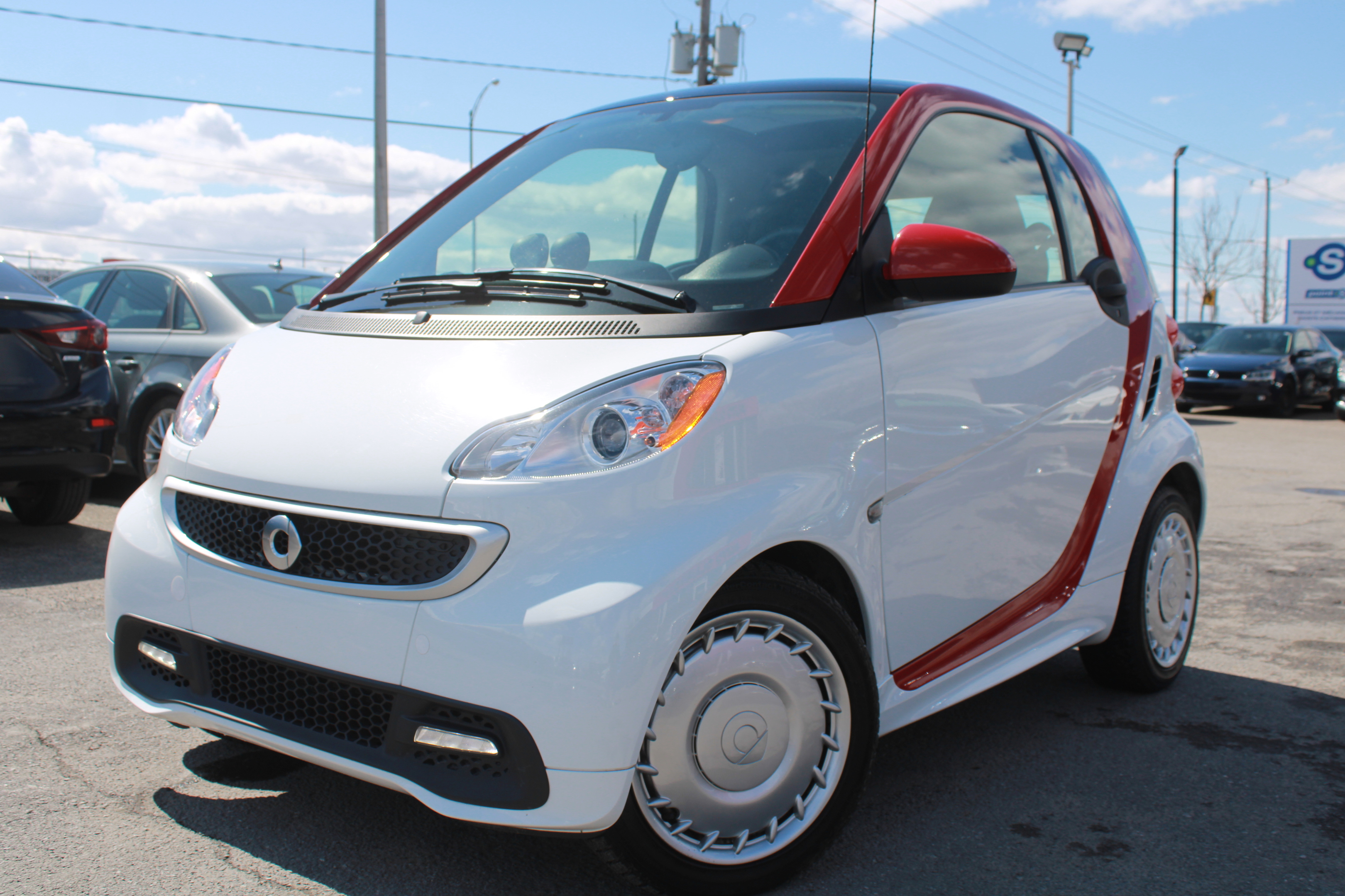 2014 smart fortwo electric drive Cpe Passion, TOIT PANORAMIQUE, A/C