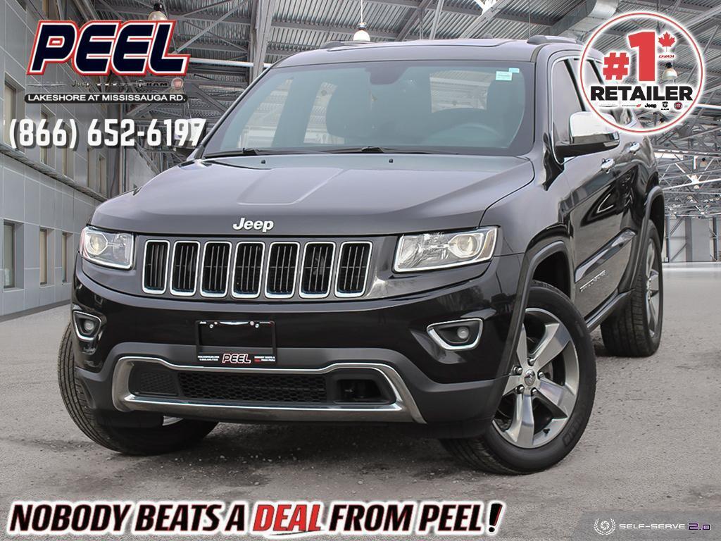2016 Jeep Grand Cherokee Limited | Leather | Sunroof | NAV | LOADED | 4X4