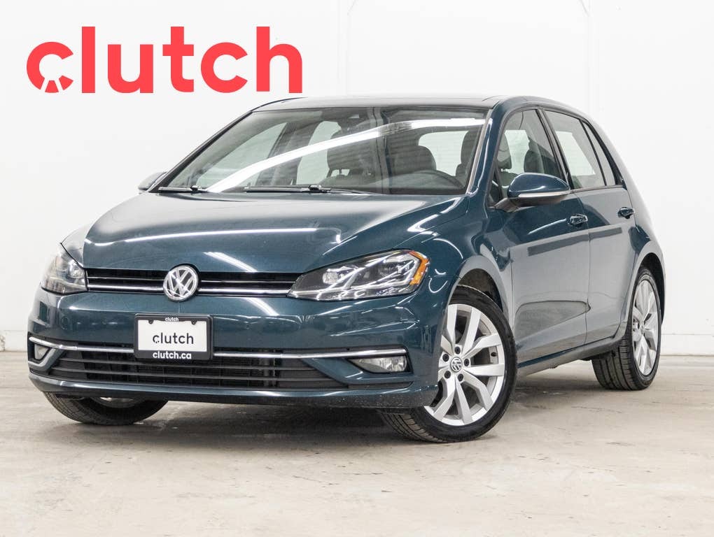 2018 Volkswagen Golf Highline w/ Apple CarPlay & Android Auto, Dual Zon