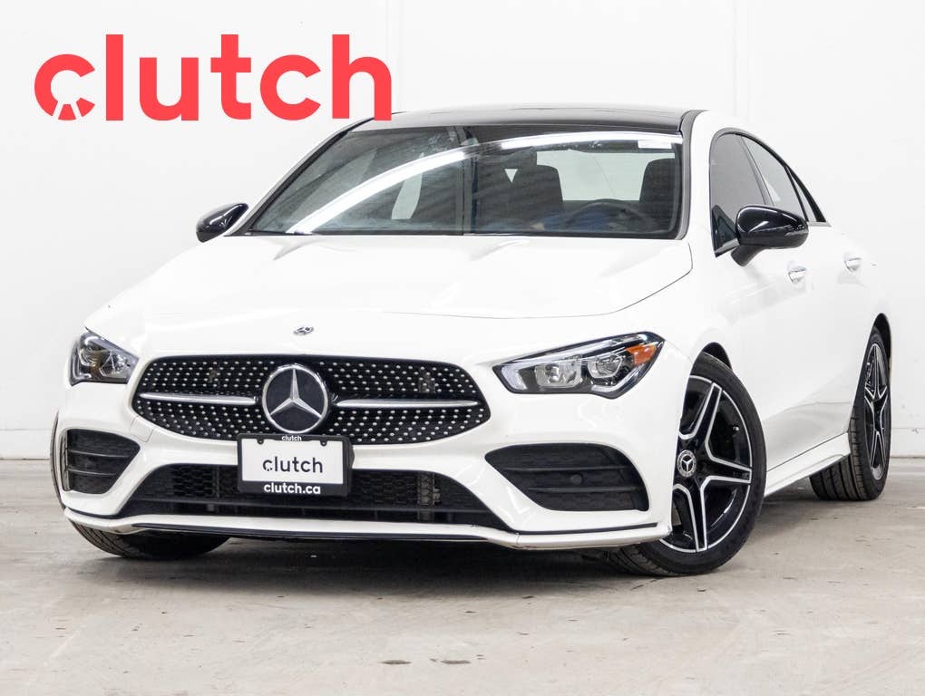 2020 Mercedes-Benz CLA 250 4Matic AWD w/ Apple CarPlay & Android Auto, Bl