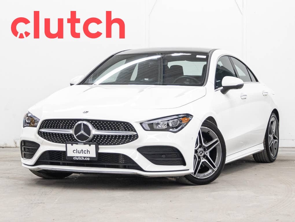 2022 Mercedes-Benz CLA 250 4Matic AWD w/ Apple CarPlay & Android Auto, Re
