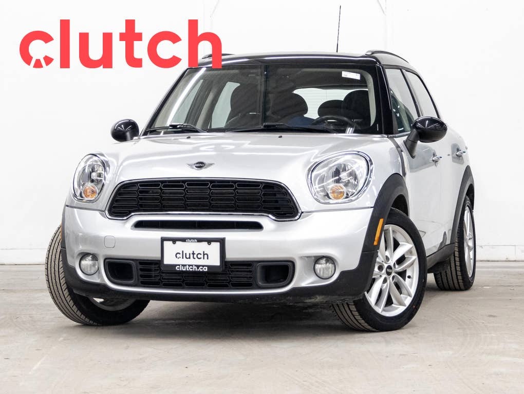 2014 MINI Cooper Countryman ALL4 S AWD w/ Heated Front Seats, Cruise Control, 