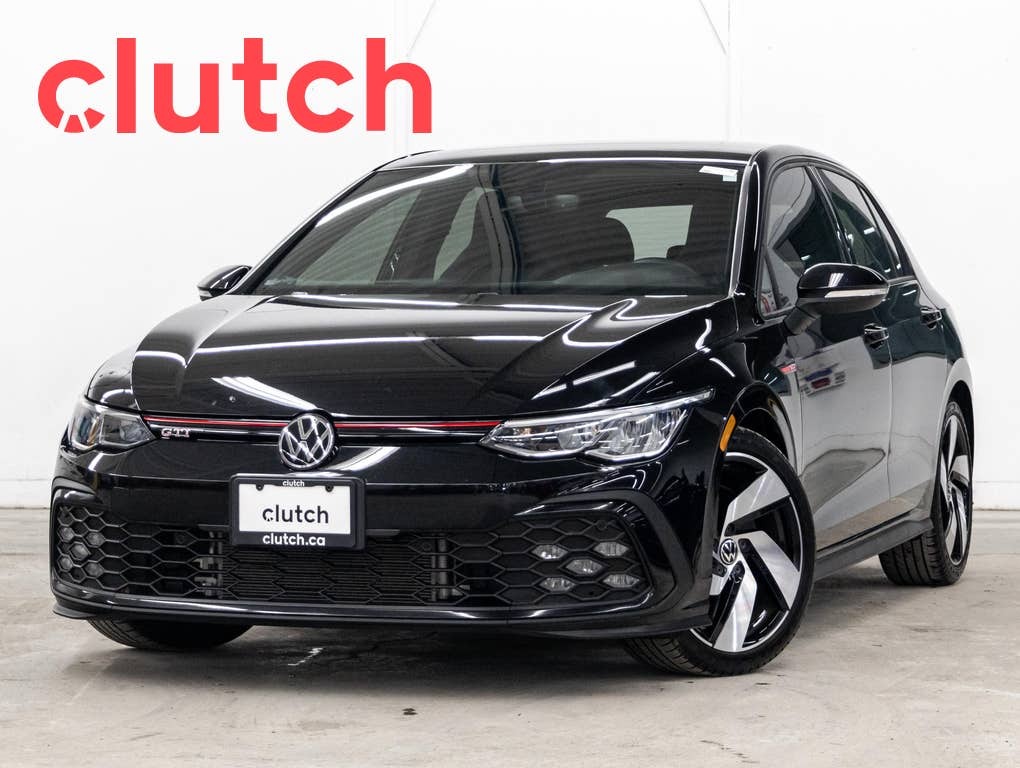 2022 Volkswagen Golf GTI Base w/ Apple CarPlay & Android Auto, Rearview Cam