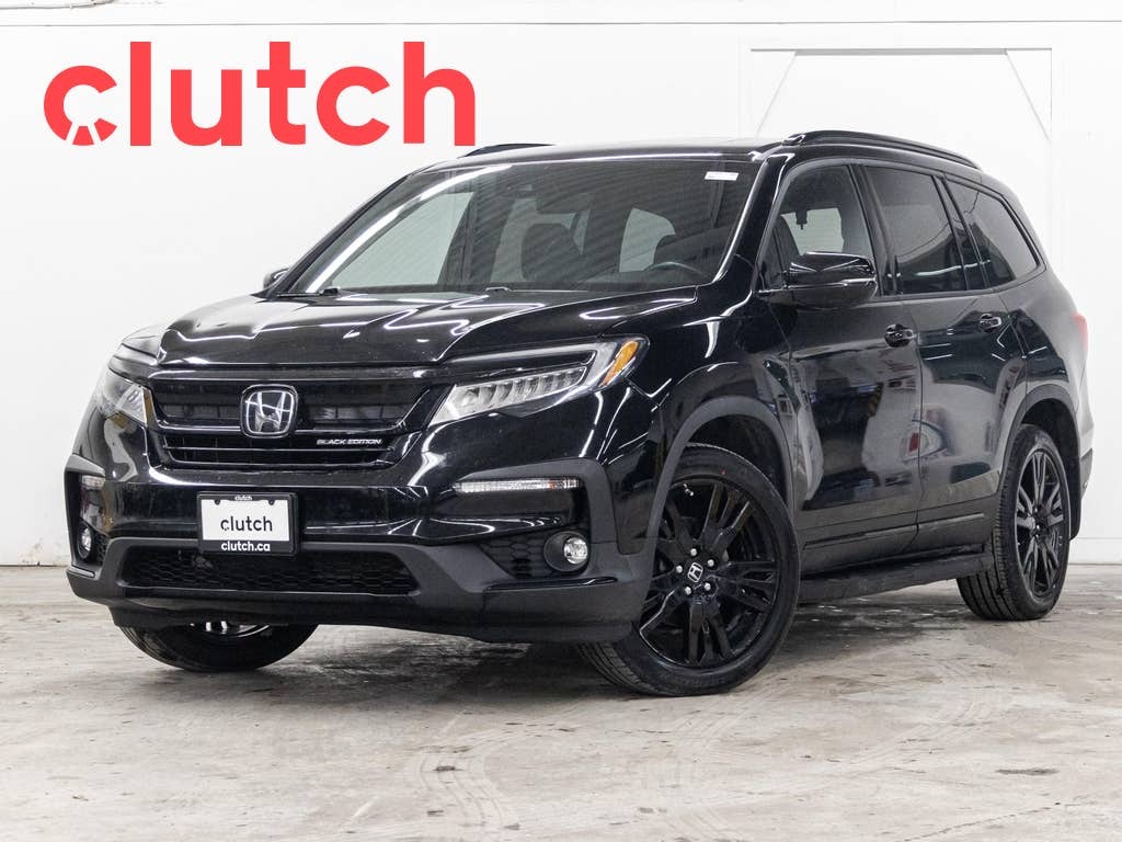 2019 Honda Pilot Black Edition AWD w/ Apple CarPlay & Android Auto,